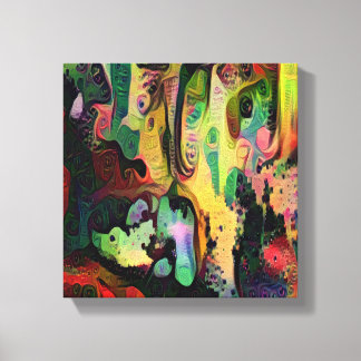 抽象芸術 キャンバスプリント