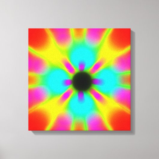 抽象芸術 キャンバスプリント (正面)