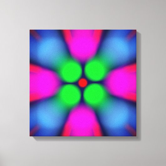 抽象芸術 キャンバスプリント (正面)