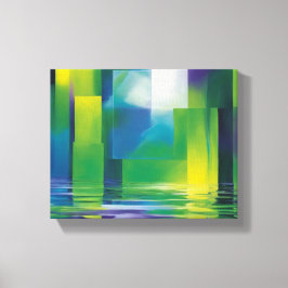 抽象芸術 キャンバスプリント