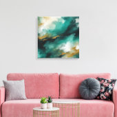 抽象芸術 キャンバスプリント (インサイチュ (リビング))