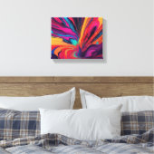 抽象芸術 キャンバスプリント (インサイチュ (寝室))