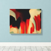 抽象芸術 キャンバスプリント (インサイチュ (ウッドフロア))