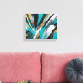 抽象芸術 キャンバスプリント (インサイチュ (リビング))