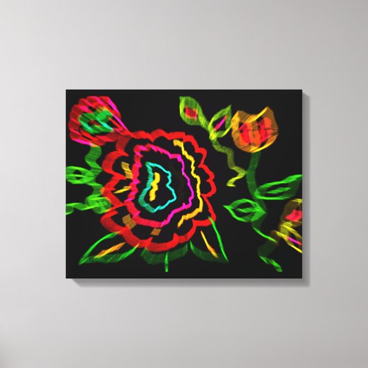 抽象芸術 キャンバスプリント (正面)