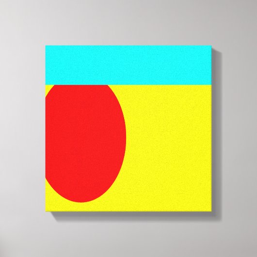 抽象芸術 キャンバスプリント (正面)