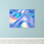 抽象芸術 キャンバスプリント (インサイチュ (ウッドフロア))