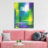 抽象芸術 キャンバスプリント (インサイチュ (リビング))