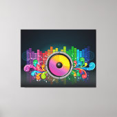 抽象芸術 キャンバスプリント (正面)