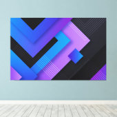 抽象芸術 キャンバスプリント (インサイチュ (ウッドフロア))