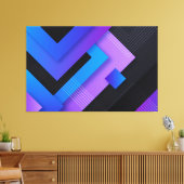 抽象芸術 キャンバスプリント (インサイチュ (リビング))