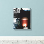 抽象芸術 キャンバスプリント (インサイチュ (ウッドフロア))