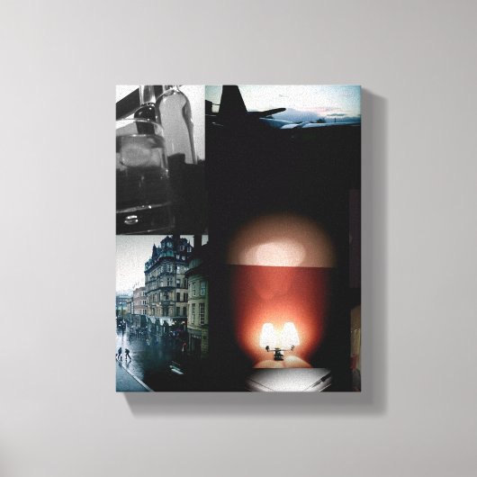 抽象芸術 キャンバスプリント (正面)