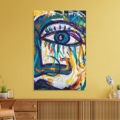 抽象芸術 キャンバスプリント (インサイチュ (リビング))