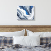 抽象芸術 キャンバスプリント (インサイチュ (寝室))