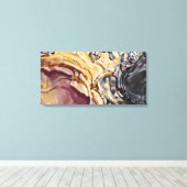 抽象芸術 キャンバスプリント (インサイチュ (ウッドフロア))