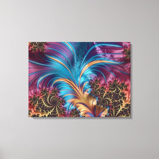 抽象芸術 キャンバスプリント (正面)