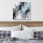 抽象芸術 キャンバスプリント (インサイチュ (寝室))