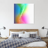 抽象芸術 キャンバスプリント (インサイチュ (寝室))