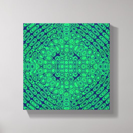 抽象芸術 キャンバスプリント (正面)