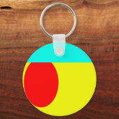 抽象芸術 キーホルダー (正面)