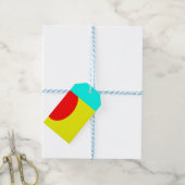 抽象芸術 ギフトタグ (より糸付き)