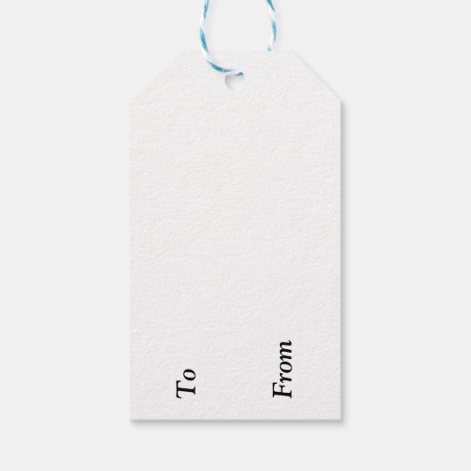 抽象芸術 ギフトタグ (裏面)