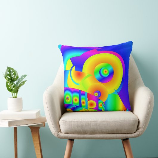 抽象芸術 クッション (椅子)