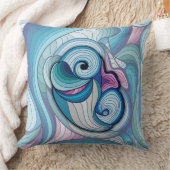 抽象芸術 クッション (ブランケット)