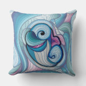 抽象芸術 クッション (正面)