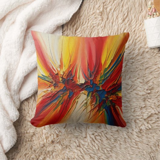 抽象芸術 クッション (ブランケット)