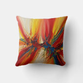 抽象芸術 クッション (裏面)