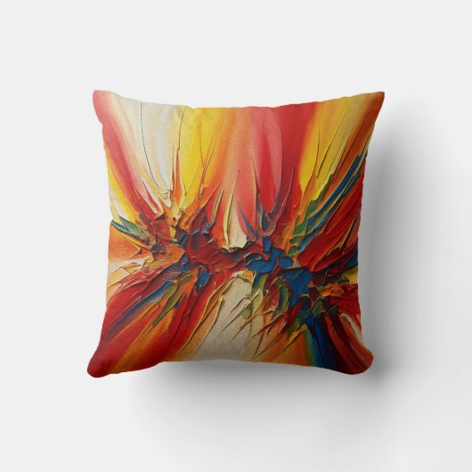 抽象芸術 クッション (裏面)