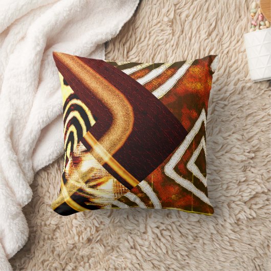 抽象芸術 クッション (ブランケット)