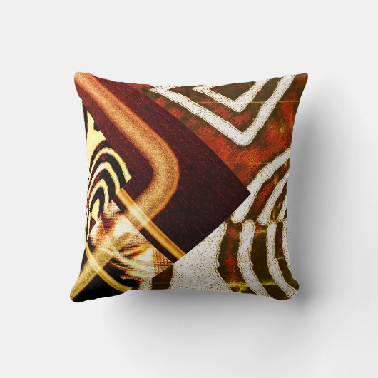 抽象芸術 クッション (裏面)