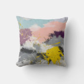 抽象芸術 クッション (正面)