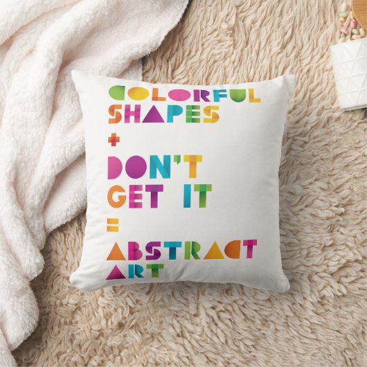 抽象芸術 クッション (ブランケット)
