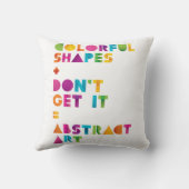 抽象芸術 クッション (裏面)