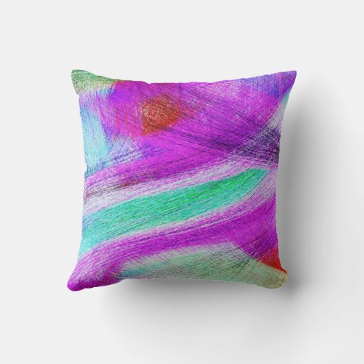 抽象芸術 クッション (裏面)