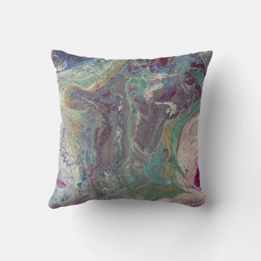 抽象芸術 クッション (裏面)