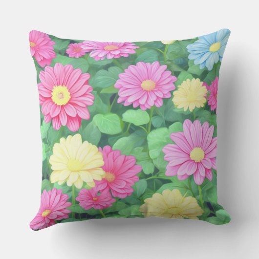 抽象芸術 クッション (裏面)