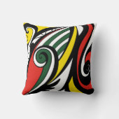 抽象芸術 クッション (裏面)