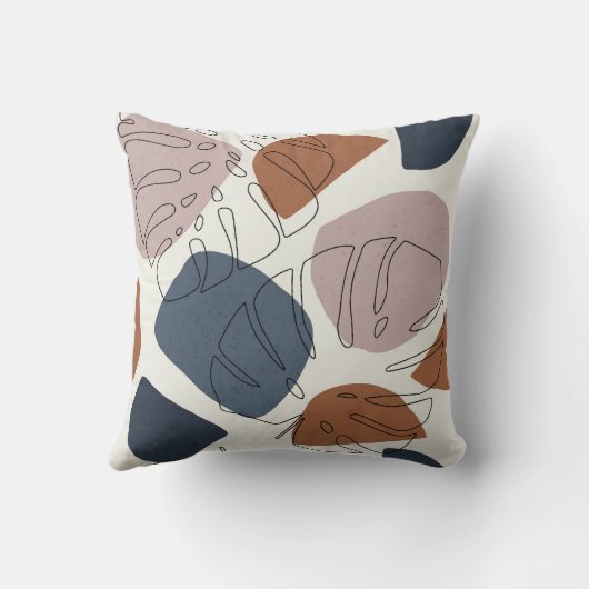 抽象芸術 クッション (裏面)