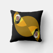 抽象芸術 クッション (裏面)