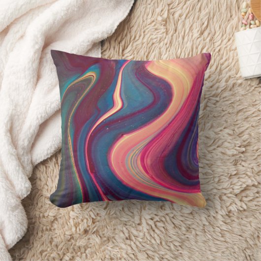 抽象芸術 クッション (ブランケット)