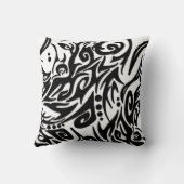 抽象芸術 クッション (裏面)