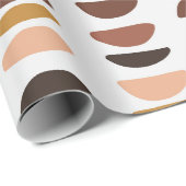 抽象芸術 |クリスマス |ベージュ |ミニマル | | ラッピングペーパー (ロールコーナー)