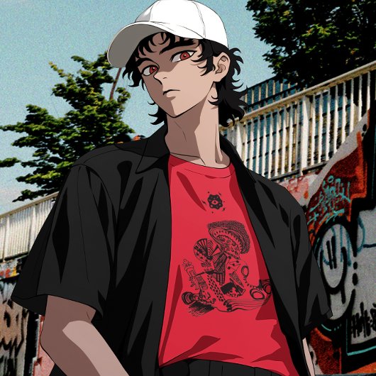 抽象芸術 クール Tシャツ