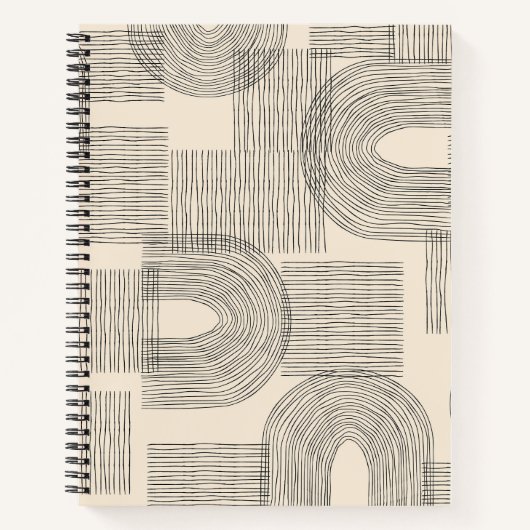 抽象芸術 コンテンポラリー ノートブック (正面)