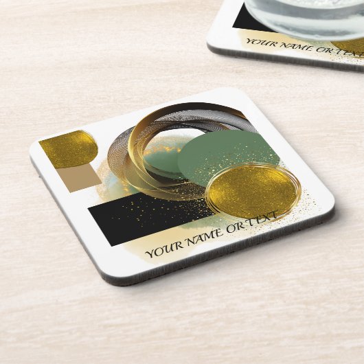 抽象芸術 コースター (左側)